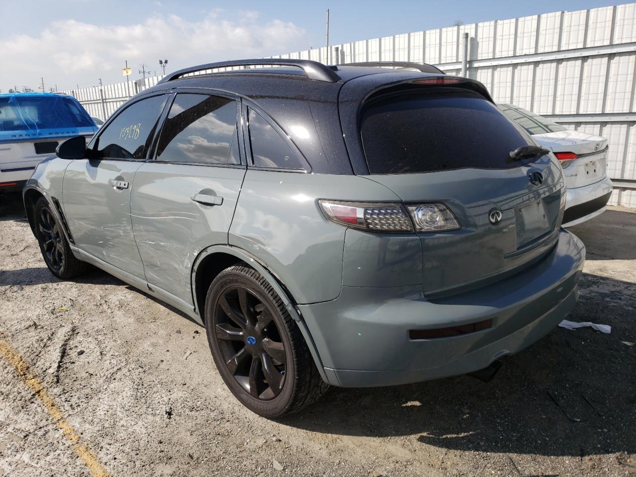 Photo 3 from auction – 2005 INFINITI FX35 with VIN JNRAS08U55X105301