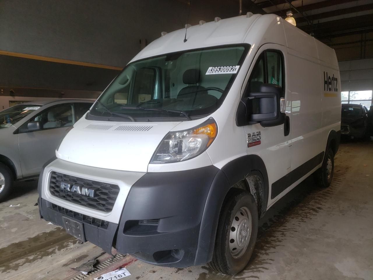 Photo 2 from auction – 2019 RAM PROMASTER with VIN 3C6TRVCG8KE525737