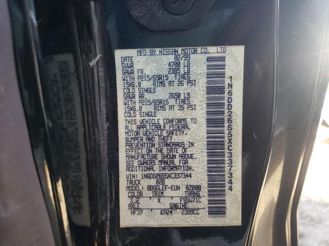 Photo 10 from auction – 1999 NISSAN FRONTIER K with VIN 1N6DD26S5XC337344