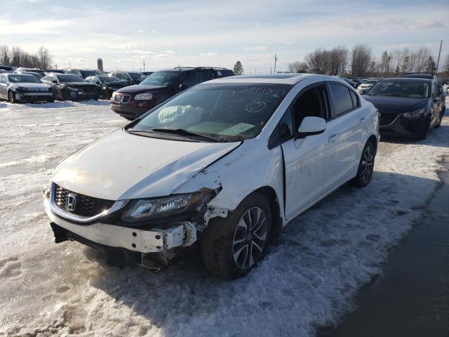 Photo 2 from auction – 2013 HONDA CIVIC LX with VIN 2HGFB2F52DH021499