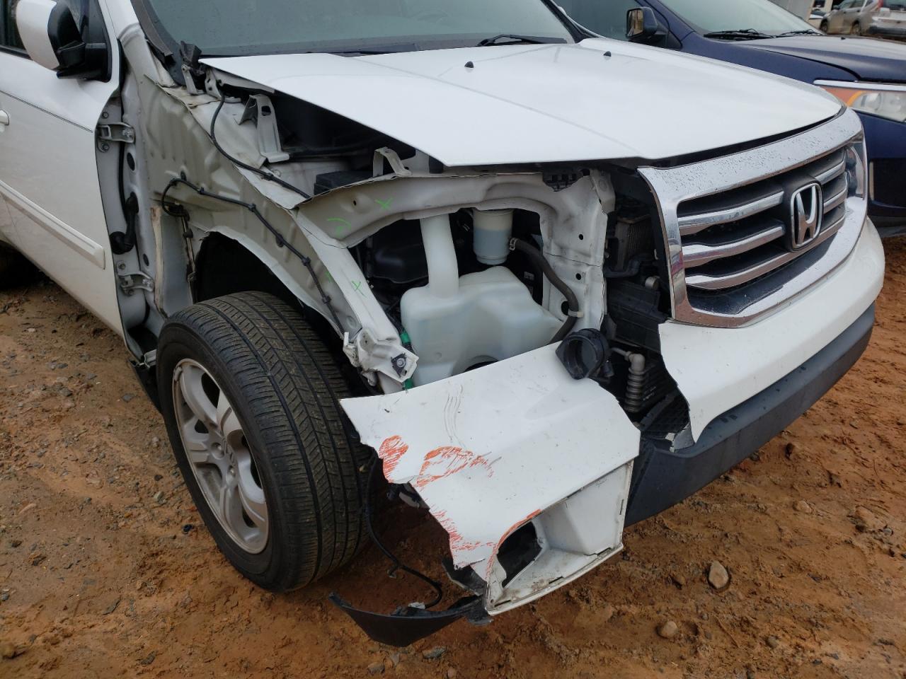 Photo 9 from auction – 2014 HONDA PILOT EXL with VIN 5FNYF4H5XEB056402