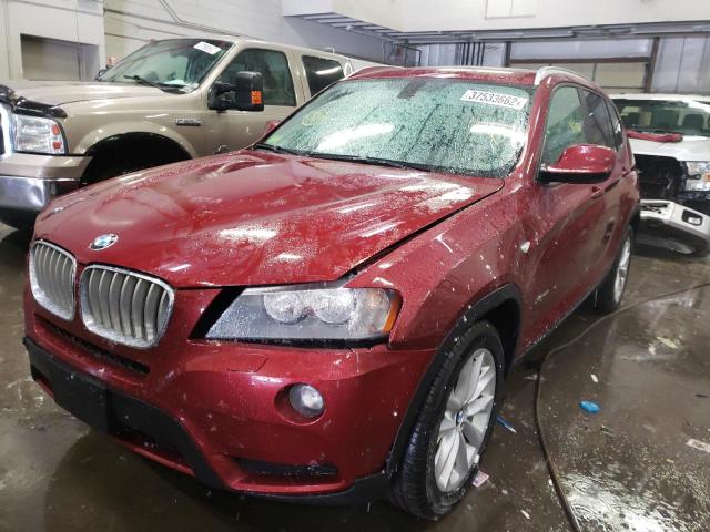 Photo 2 from auction – 2014 BMW X3 XDRIVE2 with VIN 5UXWX9C58E0D25571