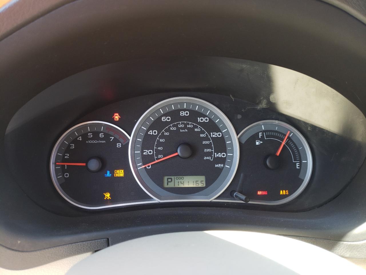 Photo 8 from auction – 2008 SUBARU IMPREZA with VIN JF1GH61658H825760