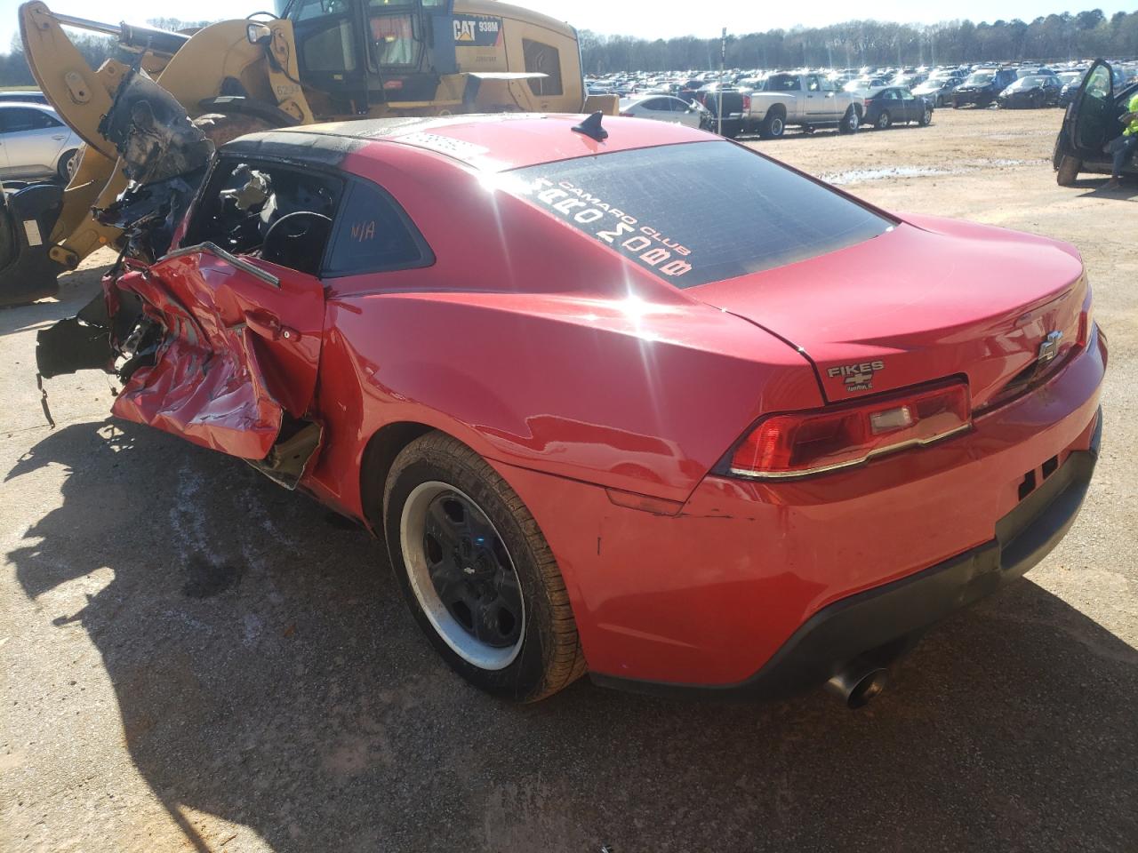 Photo 3 from auction – 2014 CHEVROLET CAMARO LS with VIN 2G1FA1E33E9208492