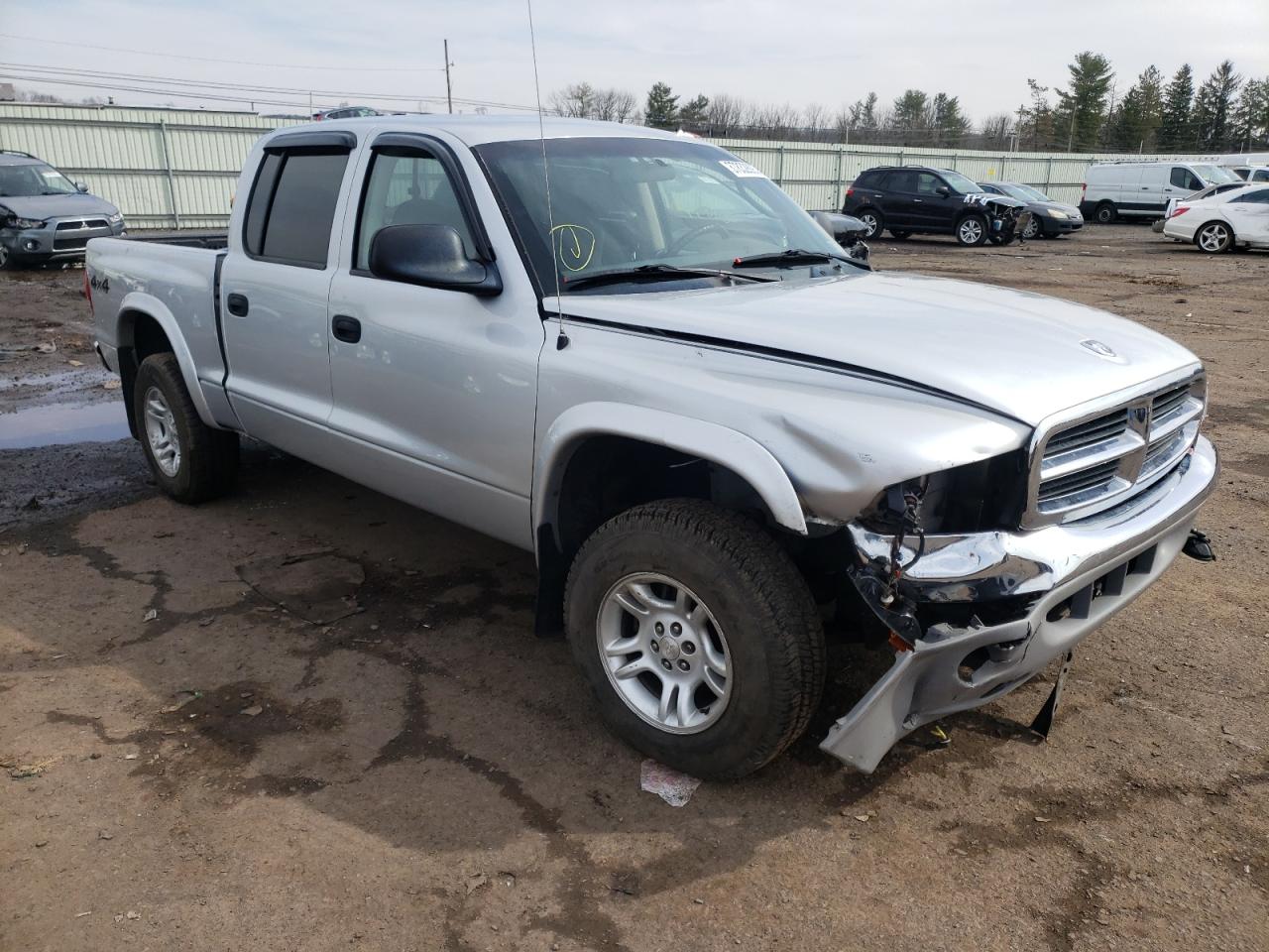 DODGE DAKOTA QUA 2003 with VIN 1D7HG48NX3S350482 - Photo from auction