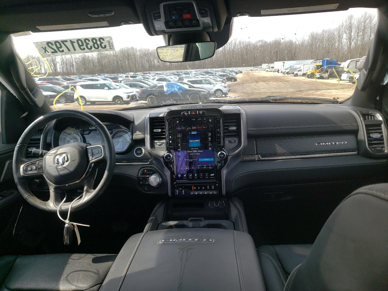 Photo 9 from auction – 2021 RAM 1500 LIMIT with VIN 1C6SRFHT1MN504850