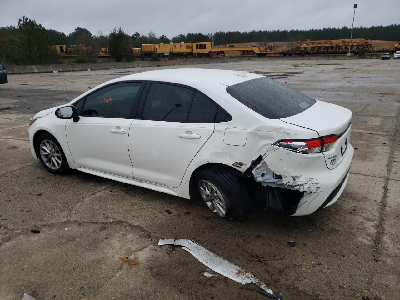 Photo 9 from auction – 2022 TOYOTA COROLLA LE with VIN JTDVPMAE2NJ200589
