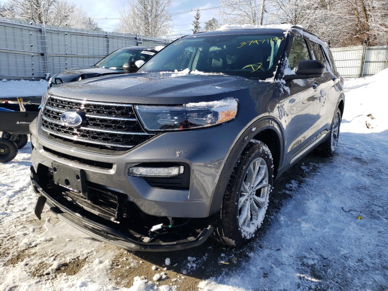 Photo 2 from auction – 2021 FORD EXPLORER X with VIN 1FMSK8DH0MGC04324