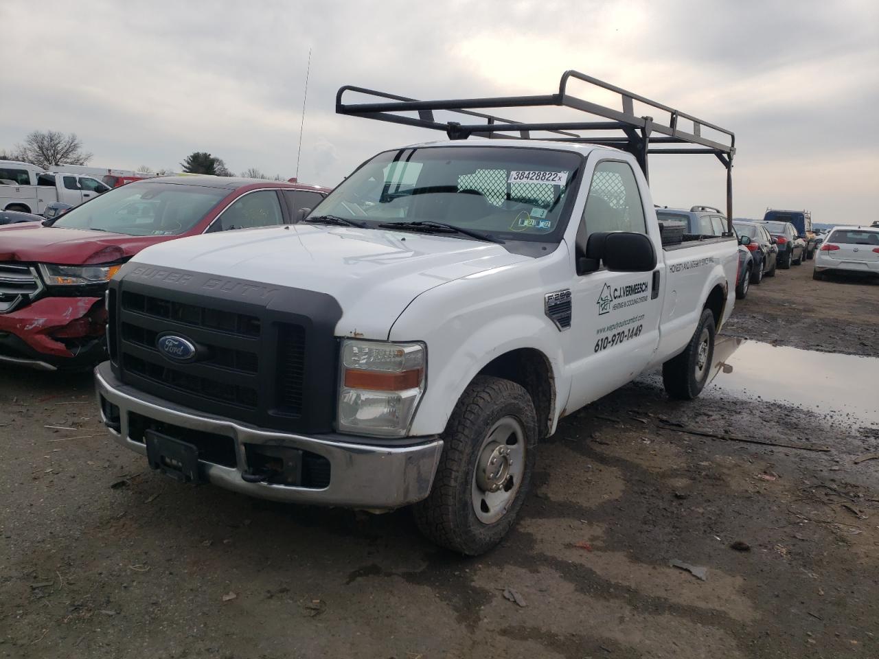 Photo 2 from auction – 2008 FORD F250 SUPER with VIN 1FTNF20578EB27452