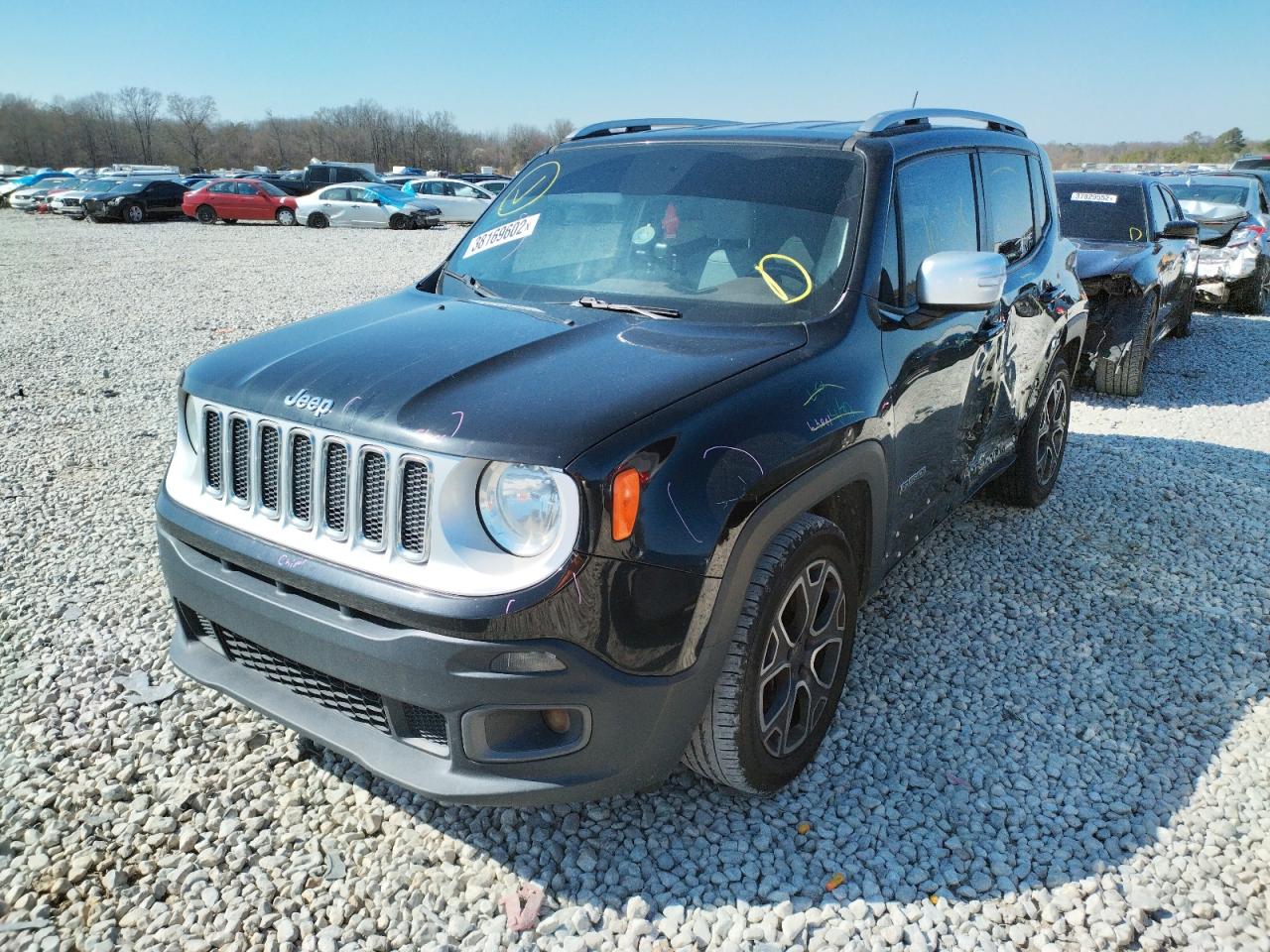 Photo 2 from auction – 2016 JEEP RENEGADE L with VIN ZACCJADT7GPC66320