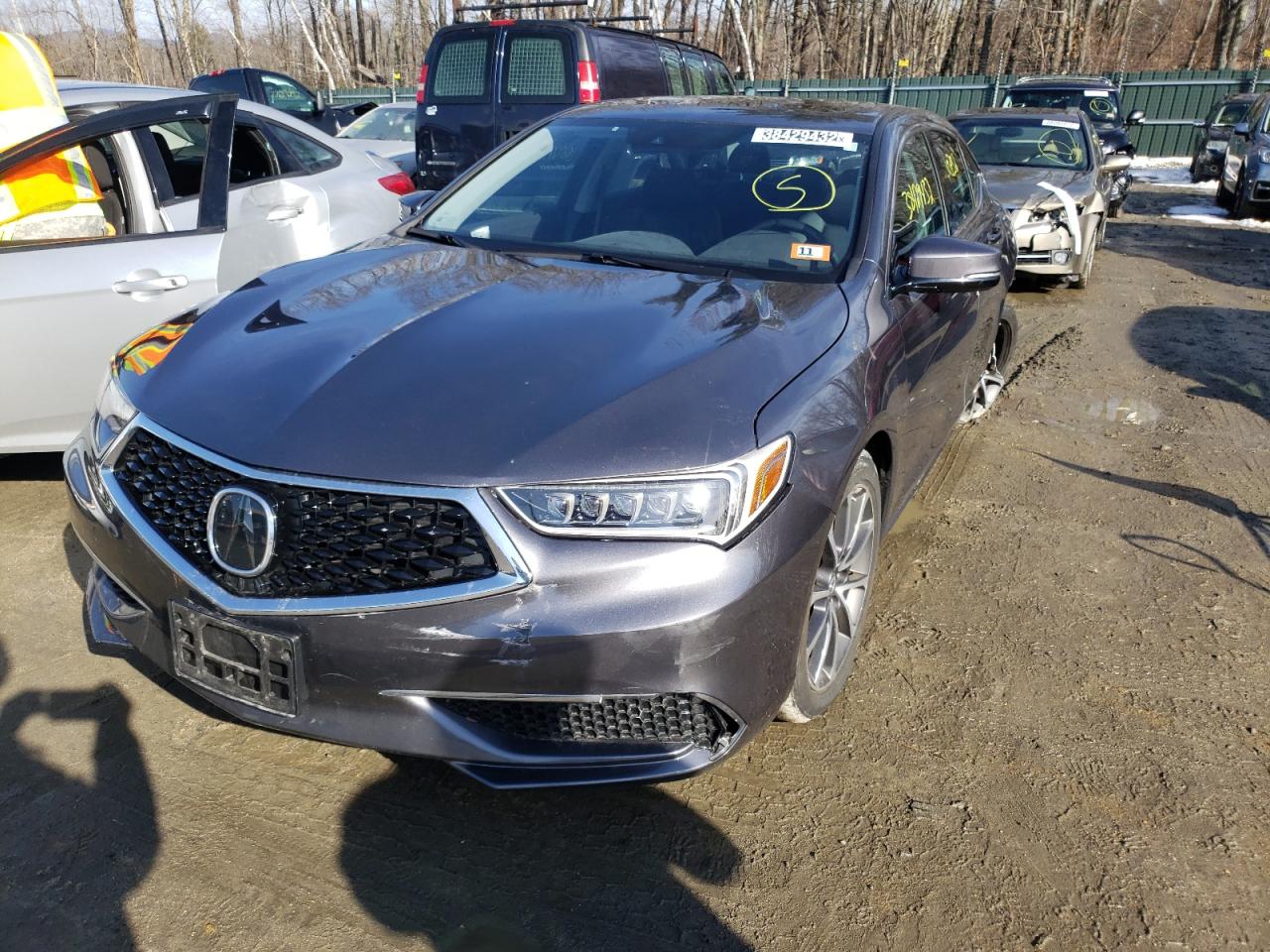 Photo 2 from auction – 2020 ACURA TLX with VIN 19UUB2F34LA004058