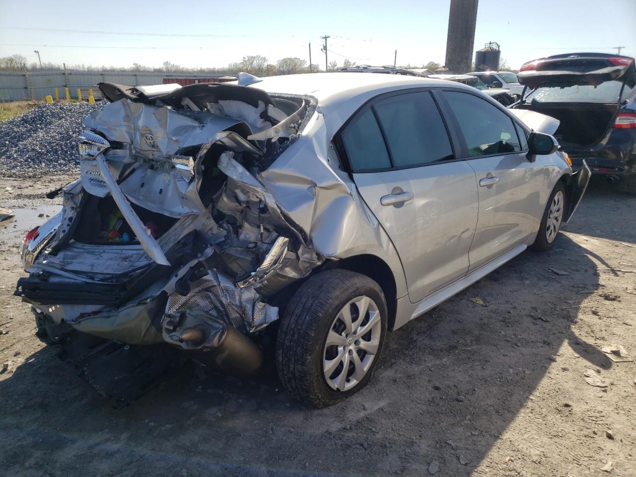 Photo 4 from auction – 2020 TOYOTA COROLLA LE with VIN 5YFEPRAE2LP124202