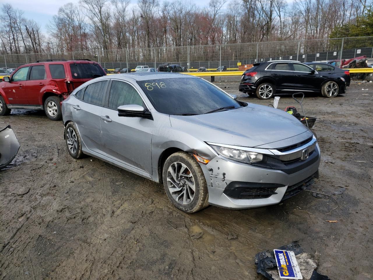 Photo 1 from auction – 2018 HONDA CIVIC EX with VIN 19XFC2F72JE039490
