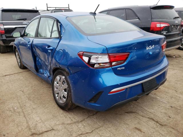 Photo 3 from auction – 2022 KIA RIO with VIN 3KPA24AD4NE454418