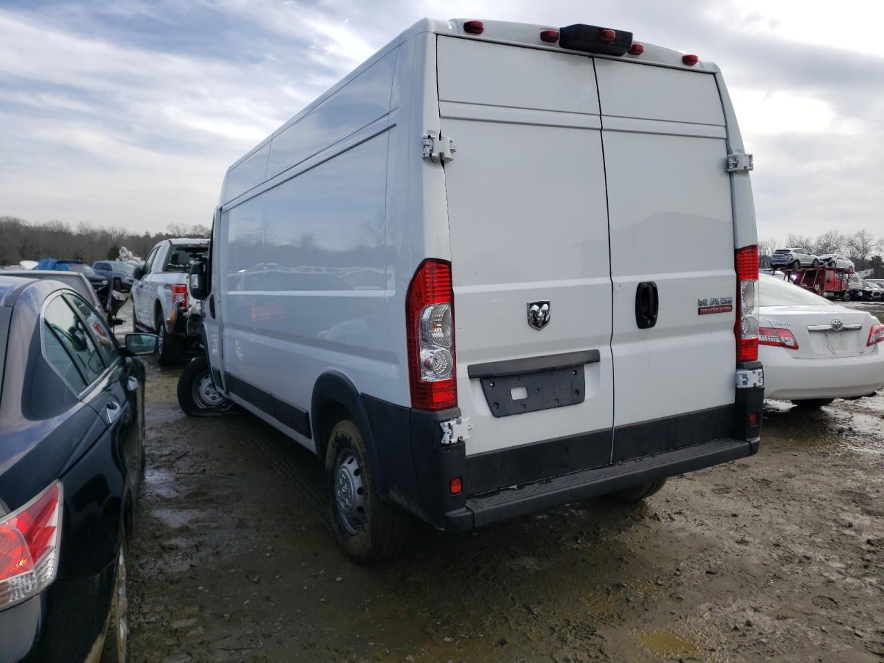 Photo 3 from auction – 2021 RAM PROMASTER with VIN 3C6LRVDG0ME566462