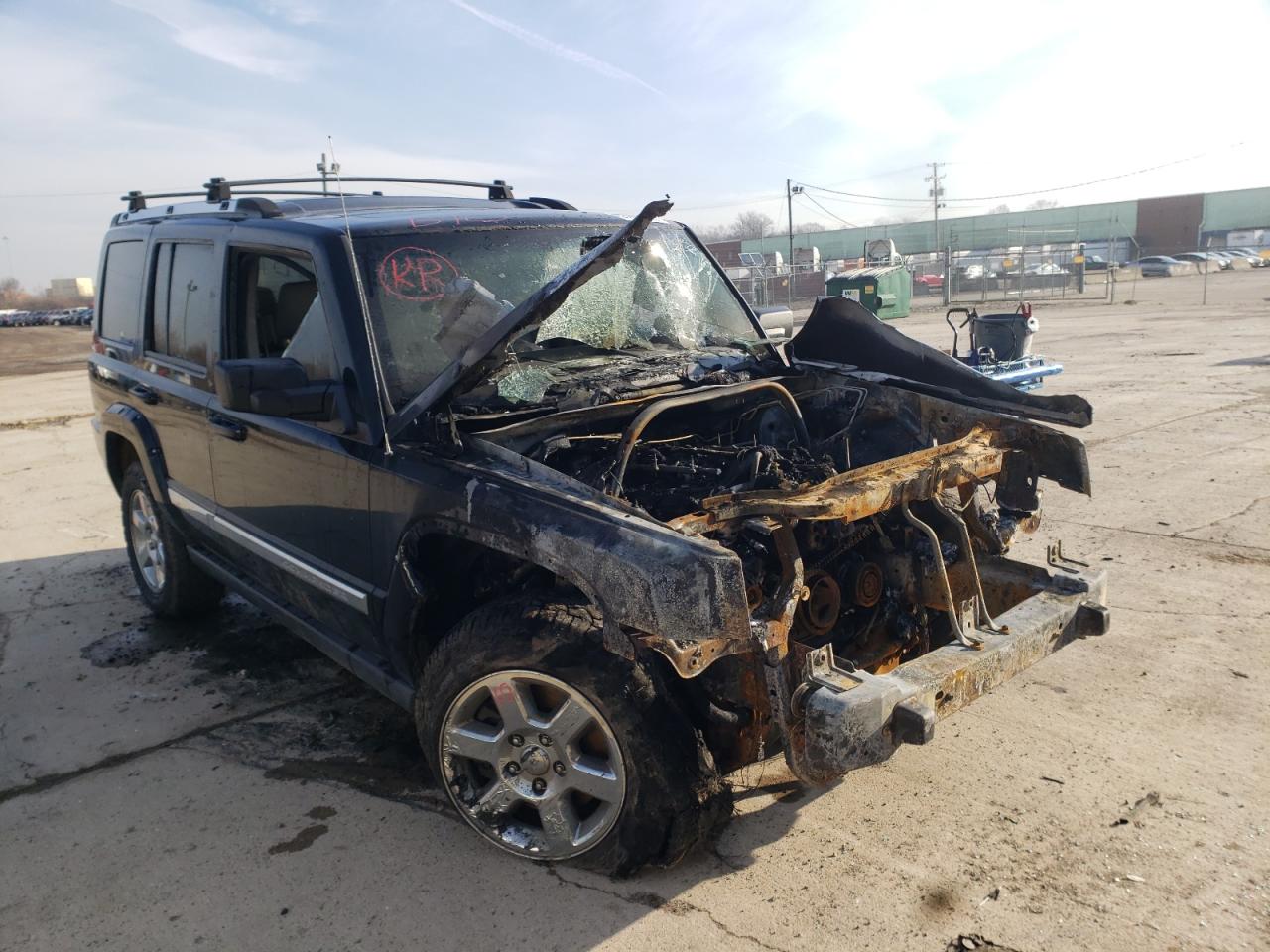 JEEP COMMANDER 2006 with VIN 1J8HG58216C200208 - Photo from auction