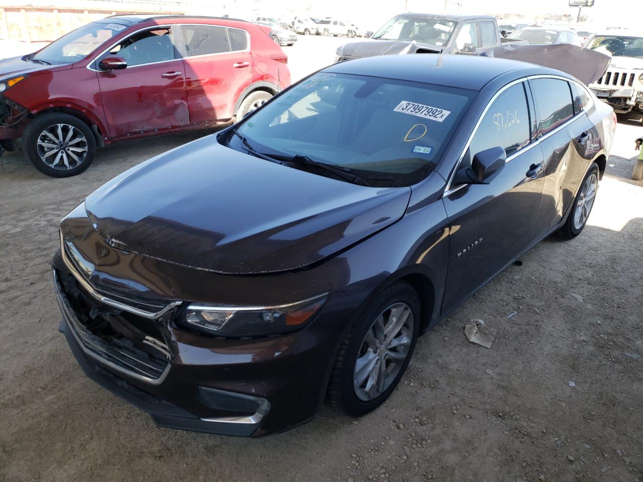 Photo 2 from auction – 2016 CHEVROLET MALIBU LT with VIN 1G1ZE5ST6GF209708