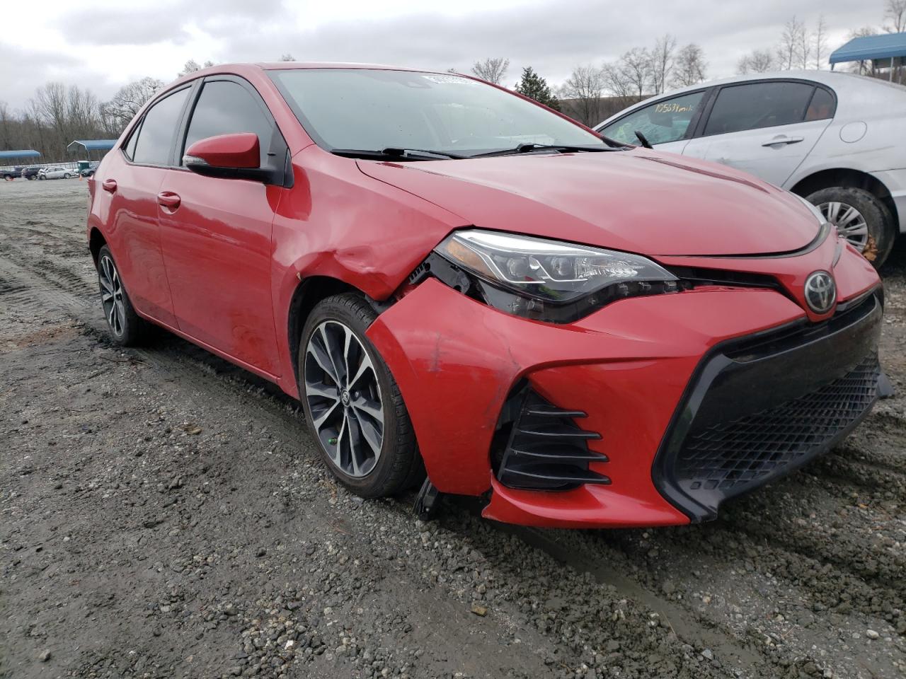 TOYOTA COROLLA L 2017 with VIN 2T1BURHE2HC786676 - Photo from auction