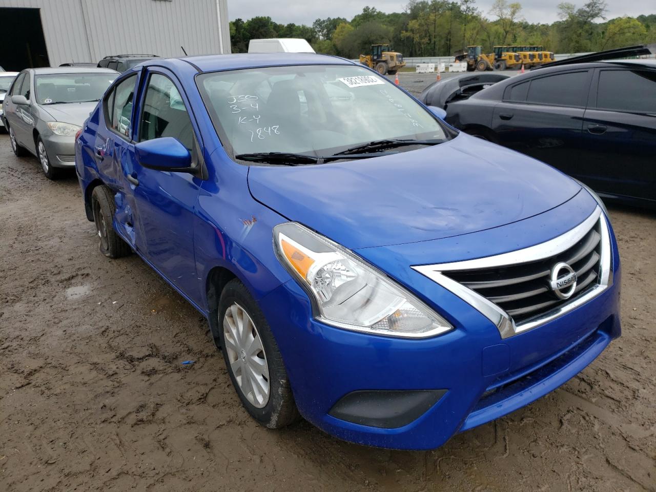 NISSAN VERSA S 2016 with VIN 3N1CN7AP1GL897848 - Photo from auction