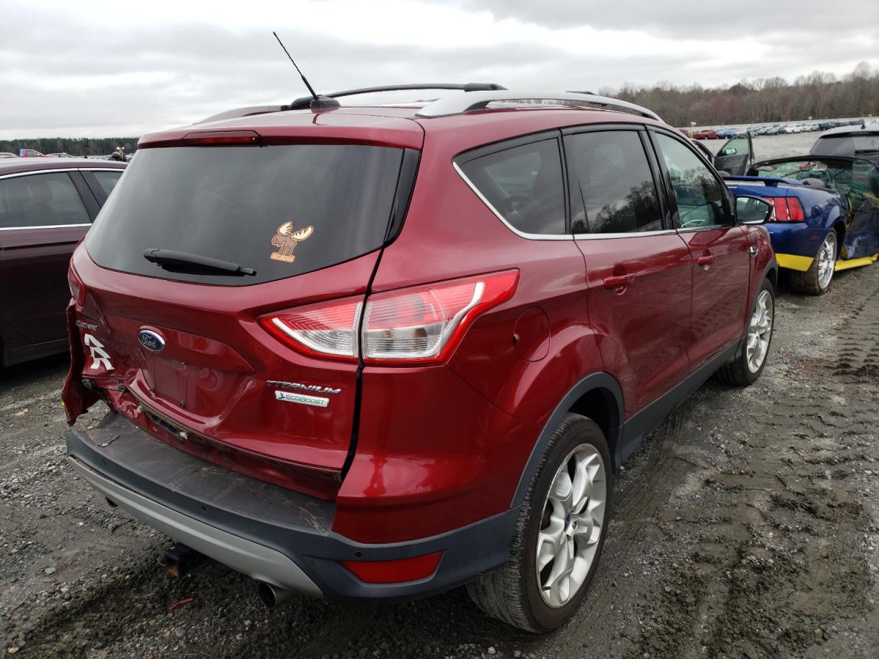 Photo 4 from auction – 2013 FORD ESCAPE TIT with VIN 1FMCU0J90DUD07435