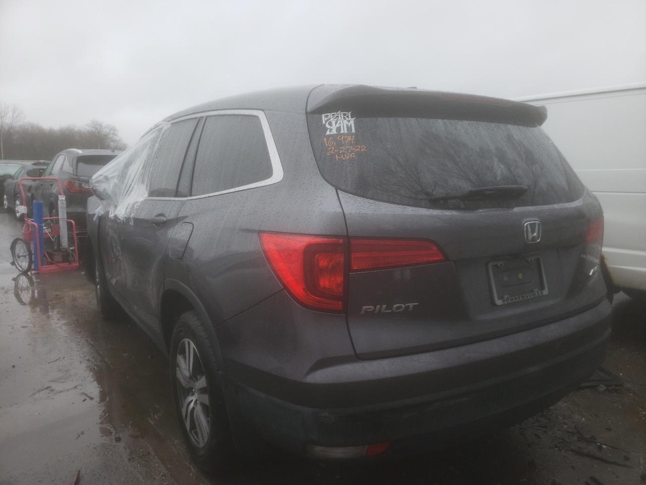 Photo 3 from auction – 2016 HONDA PILOT EXL with VIN 5FNYF6H81GB057687