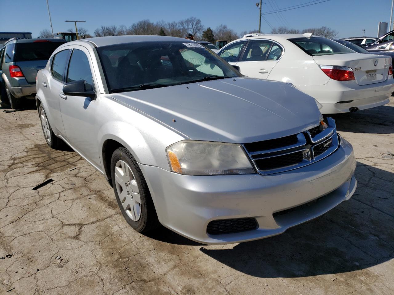 DODGE AVENGER SE 2012 with VIN 1C3CDZAB0CN285414 - Photo from auction