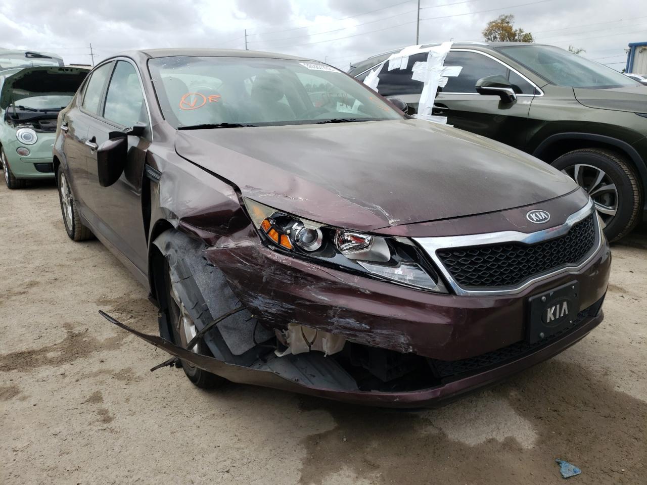 KIA OPTIMA LX 2012 with VIN 5XXGM4A71CG020251 - Photo from auction