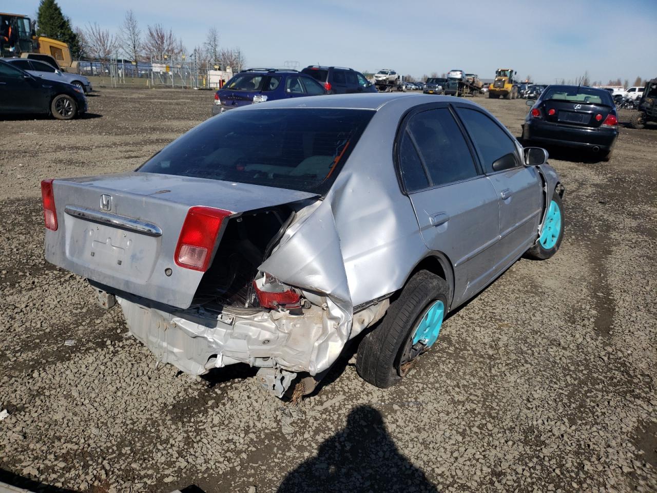 Photo 4 from auction – 2002 HONDA CIVIC EX with VIN JHMES26762S002972