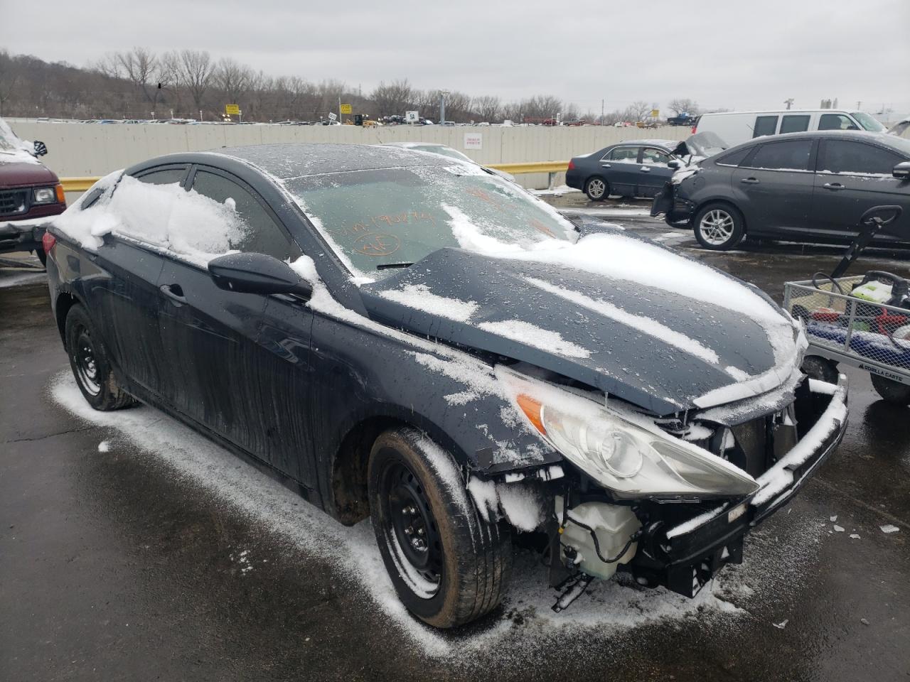 HYUNDAI SONATA GLS 2011 with VIN 5NPEB4AC0BH190274 - Photo from auction