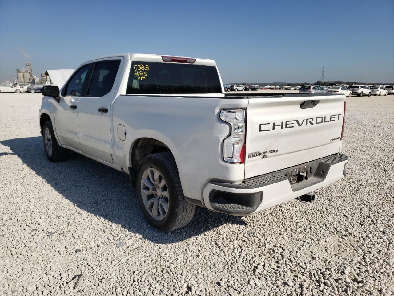 Photo 3 from auction – 2020 CHEVROLET SILVERADO with VIN 3GCPWBEH8LG355649