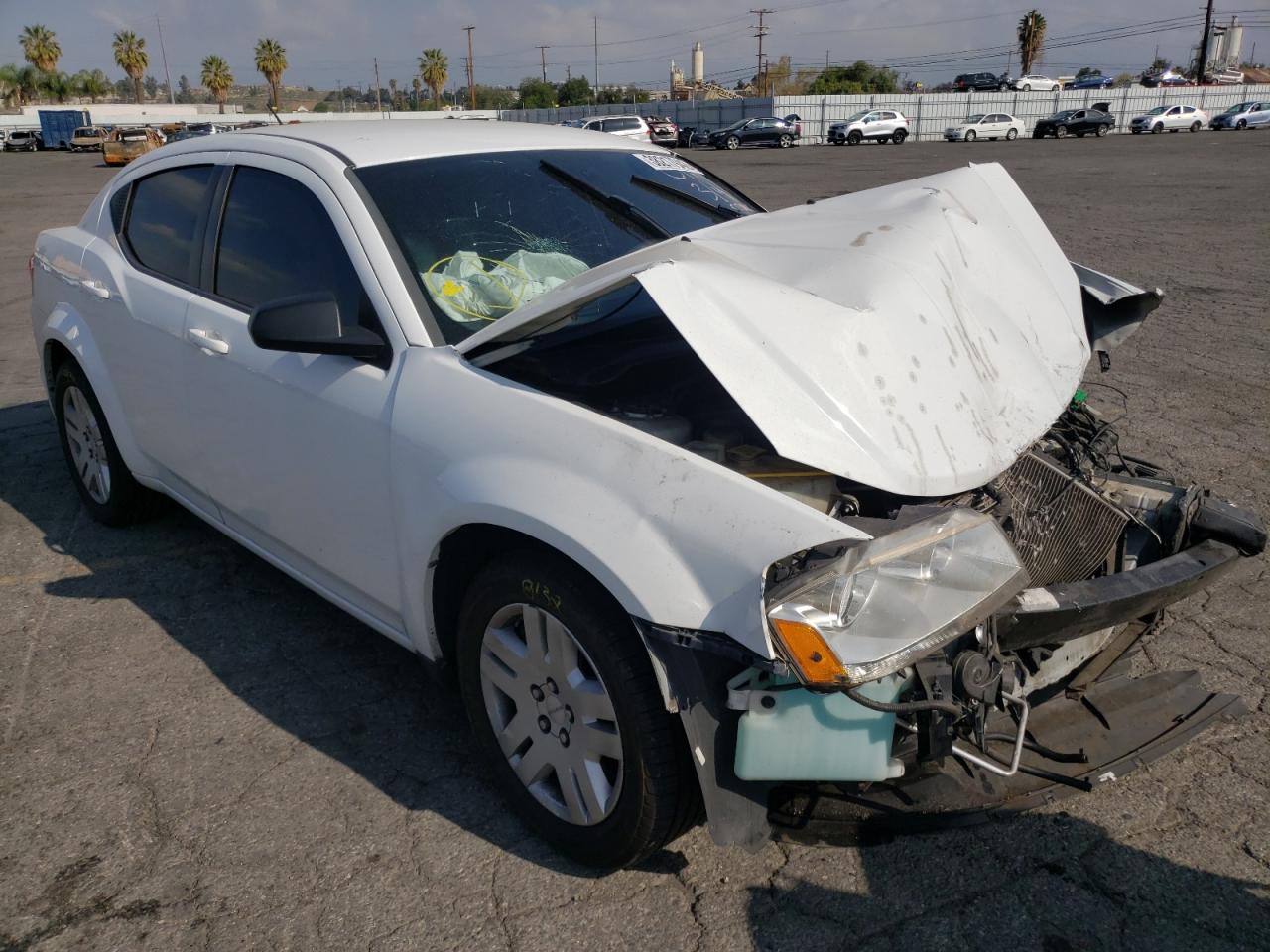 DODGE AVENGER EX 2011 with VIN 1B3BD4FB2BN588469 - Photo from auction
