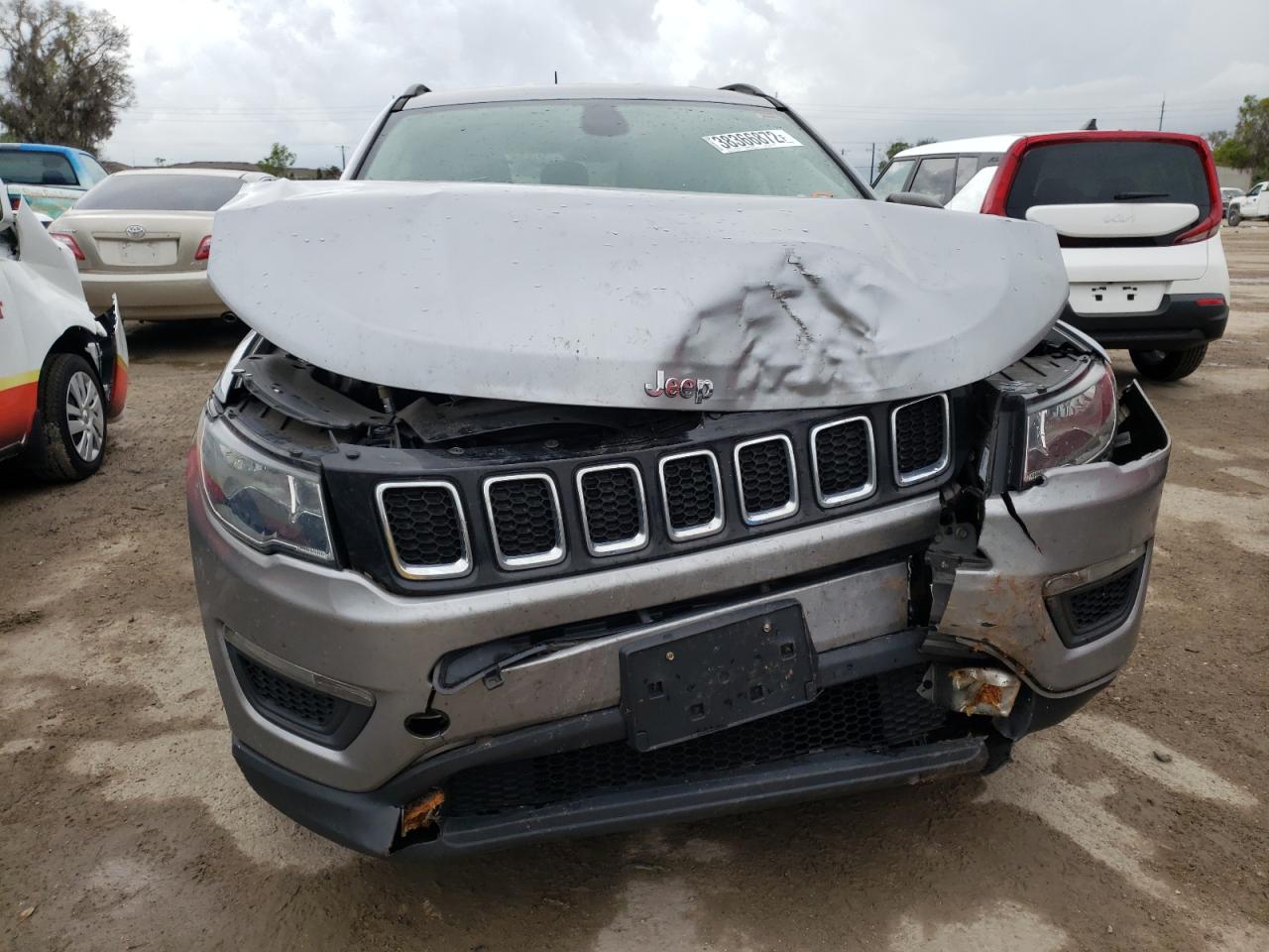 Photo 9 from auction – 2017 JEEP COMPASS SP with VIN 3C4NJCAB8HT672326