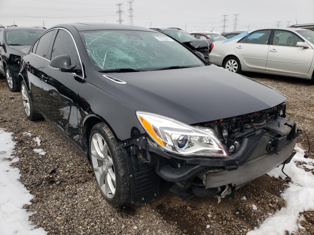 BUICK REGAL GS 2017 with VIN 2G4GT5GX3H9108485 - Photo from auction