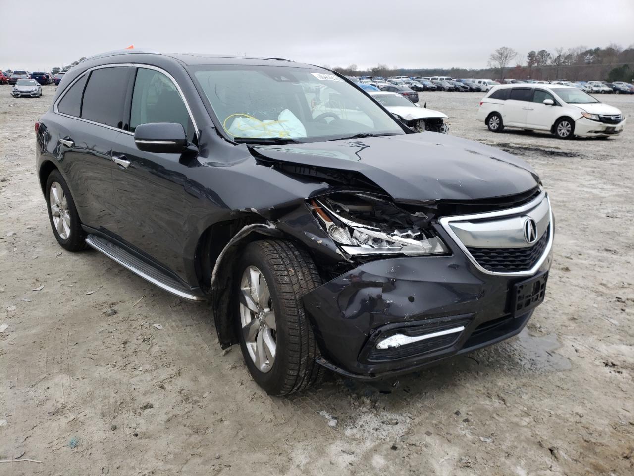 ACURA MDX ADVANC 2016 with VIN 5FRYD3H98GB015237 - Photo from auction