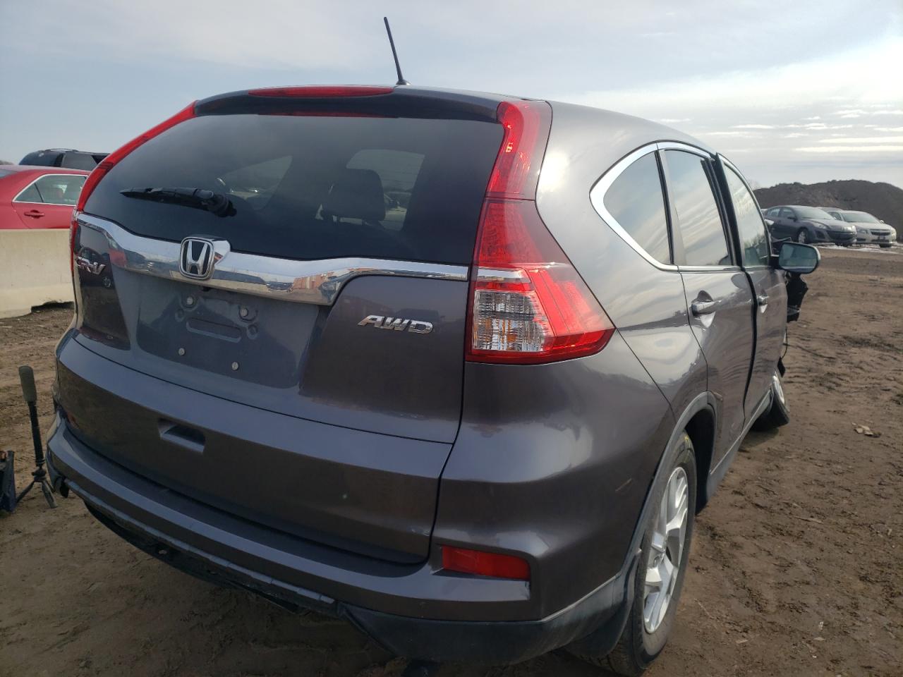 Photo 4 from auction – 2016 HONDA CR-V EX with VIN 5J6RM4H5XGL007267