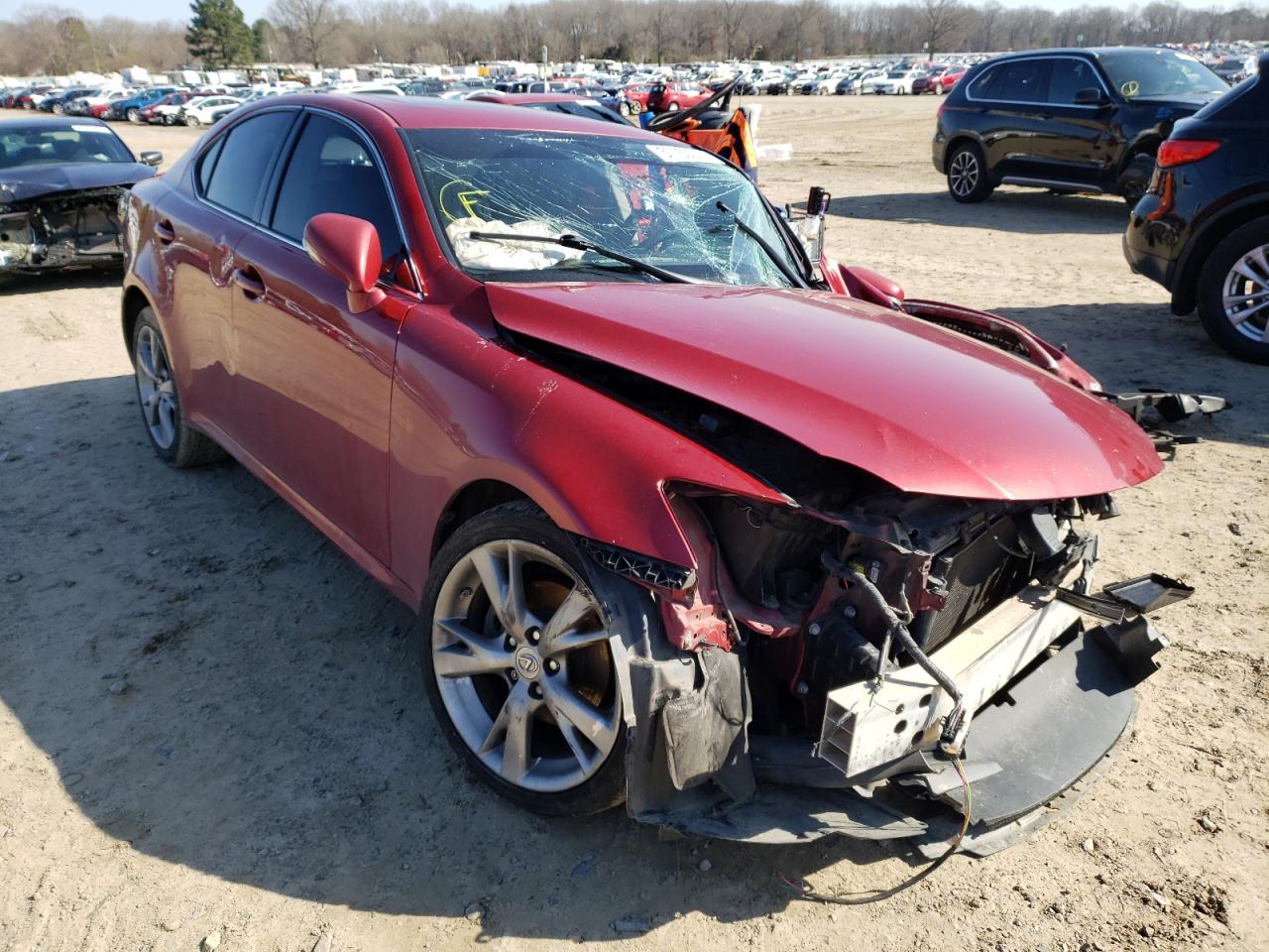 LEXUS IS 250 2010 with VIN JTHBF5C2XA5121445 - Photo from auction
