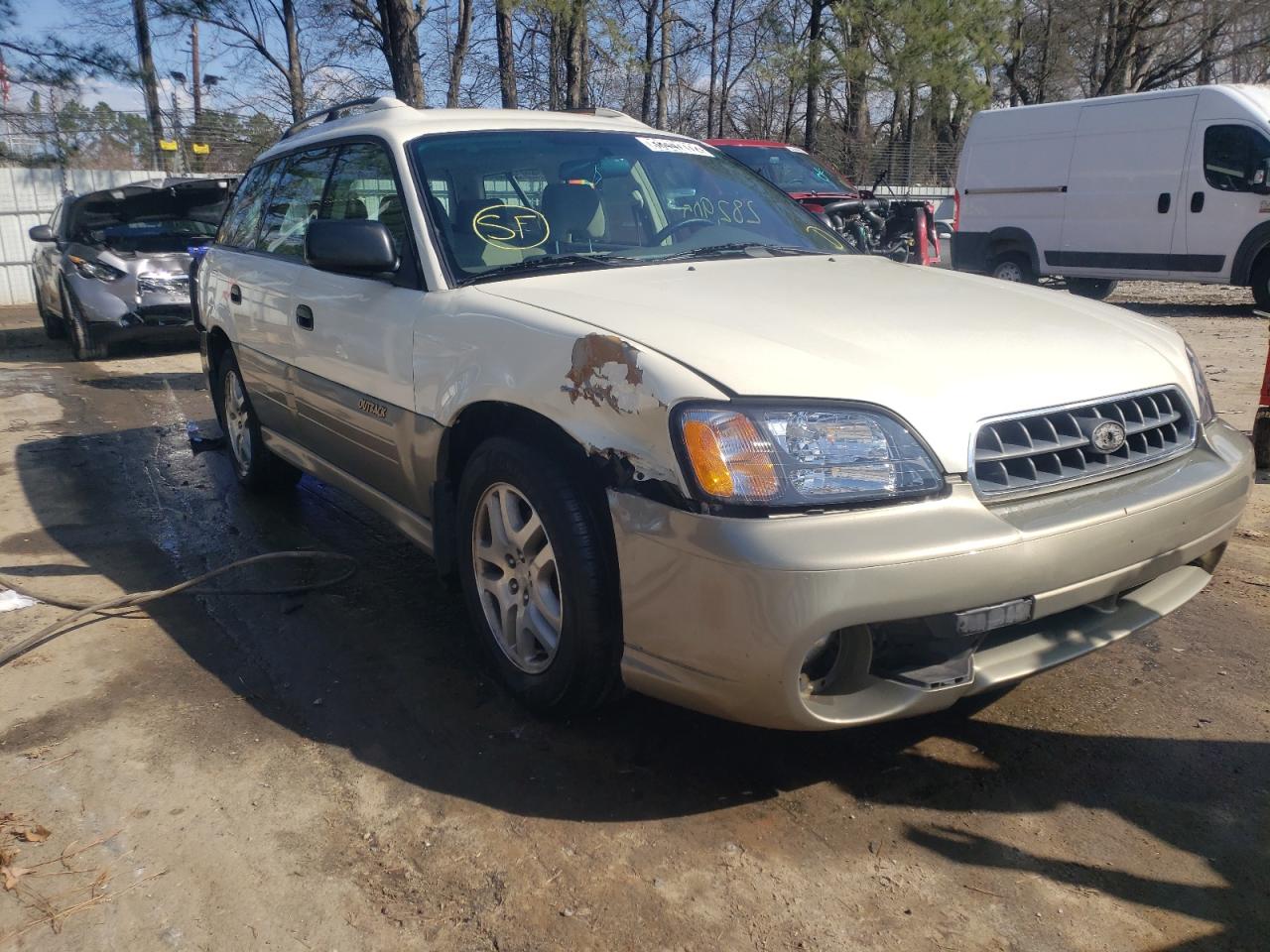 SUBARU LEGACY OUT 2003 with VIN 4S3BH665037642270 - Photo from auction