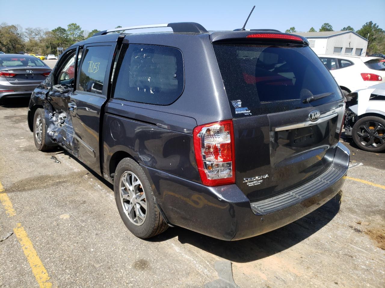 Photo 3 from auction – 2014 KIA SEDONA EX with VIN KNDMH4C70E6587315