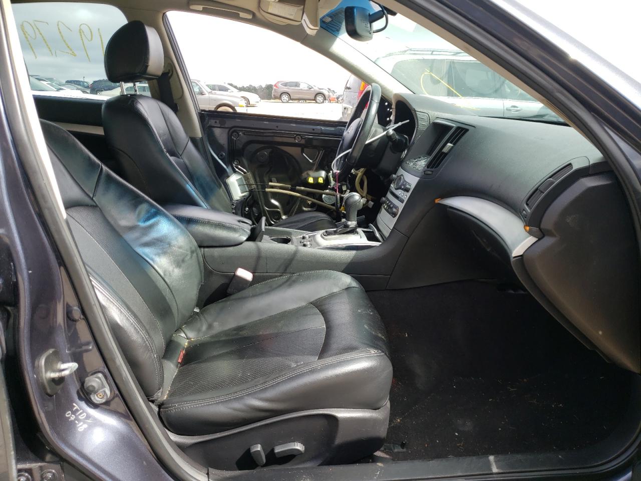 Photo 5 from auction – 2011 INFINITI G25 with VIN JN1DV6AR0BM451222