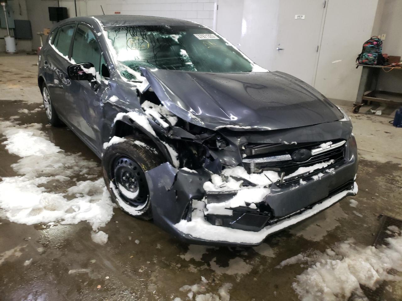 SUBARU IMPREZA 2021 with VIN 4S3GTAB63M3717140 - Photo from auction