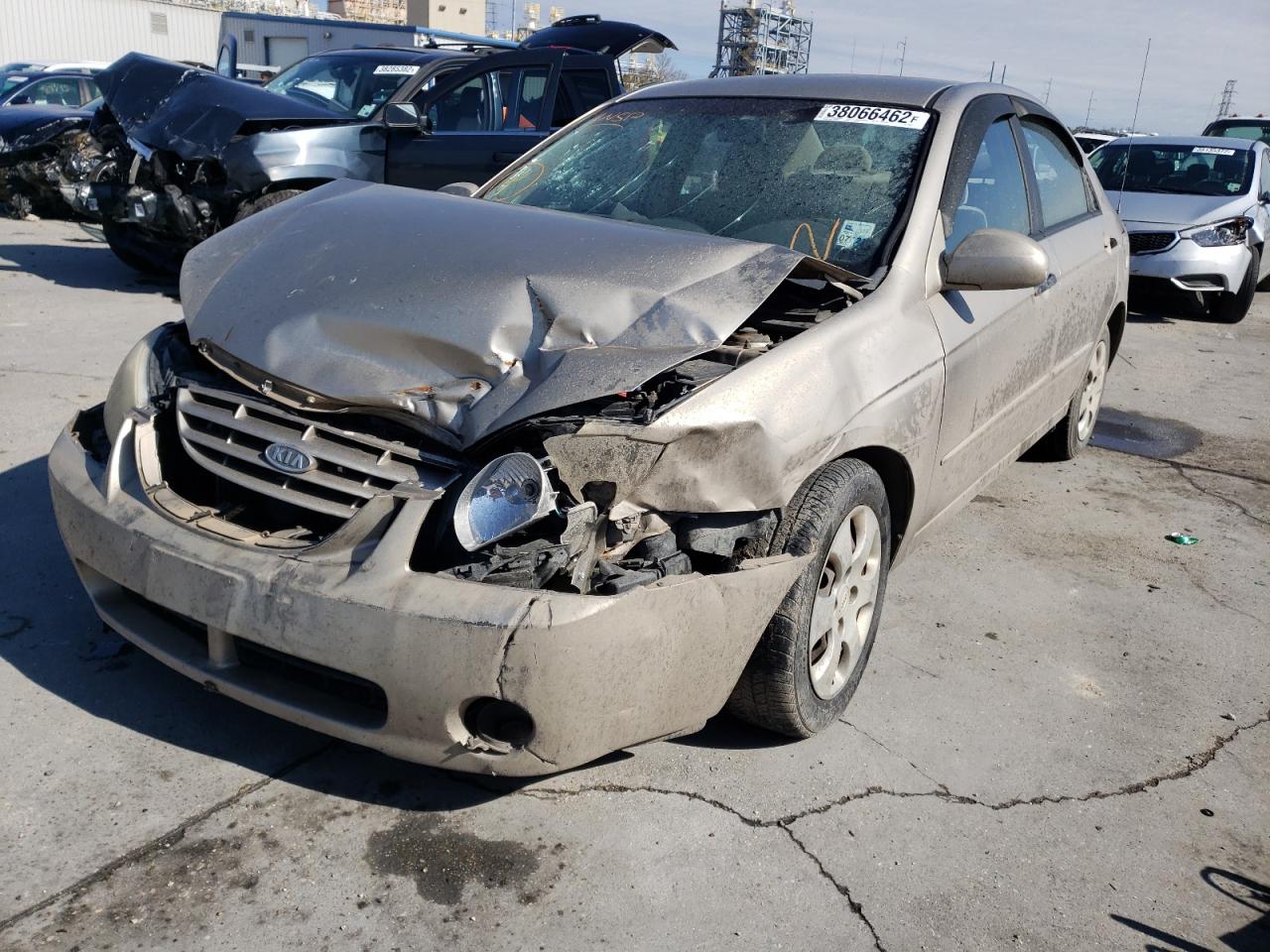 Photo 2 from auction – 2006 KIA SPECTRA LX with VIN KNAFE121765266079