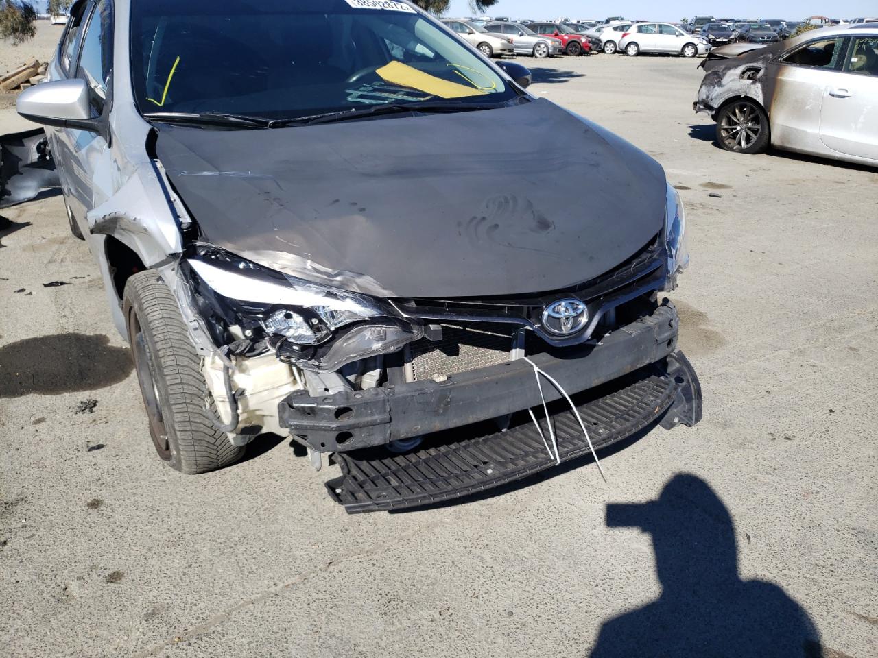 Photo 9 from auction – 2015 TOYOTA COROLLA L with VIN 2T1BURHE8FC315631