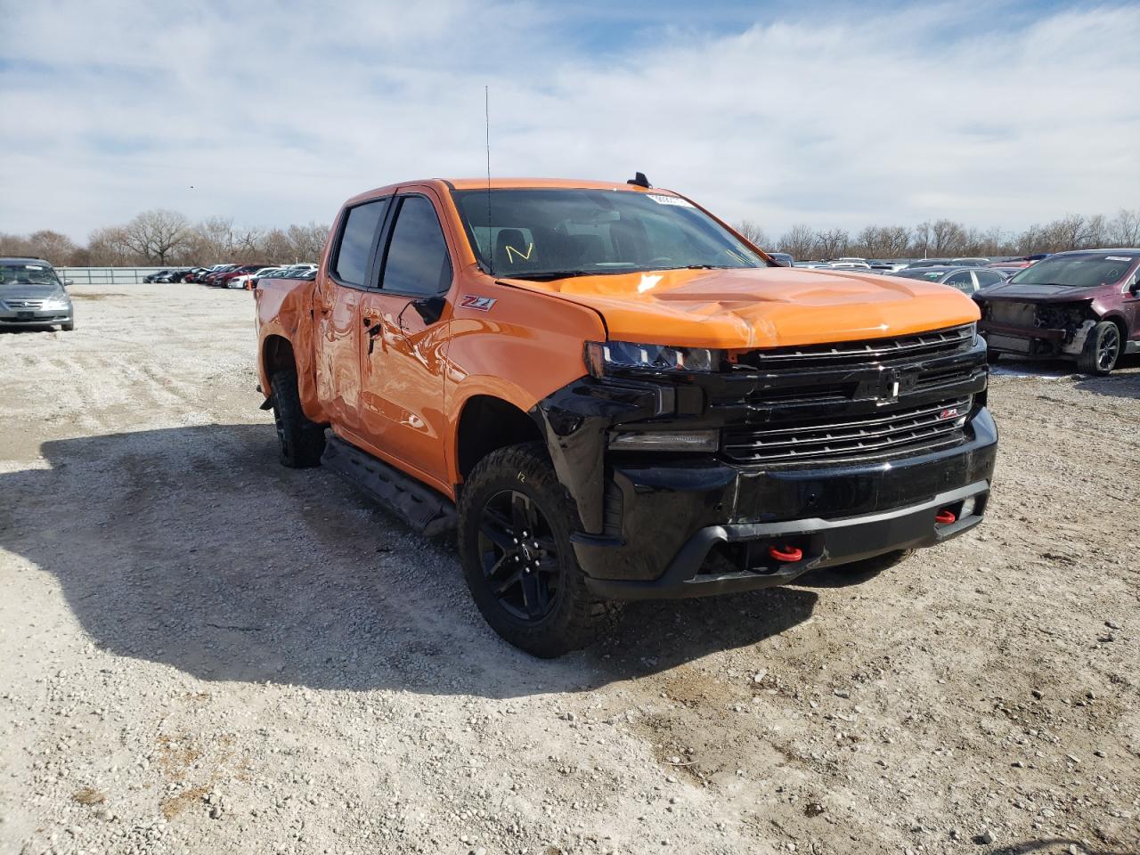 Photo 1 from auction – 2021 CHEVROLET SILVERADO with VIN 1GCPYFED6MZ131232