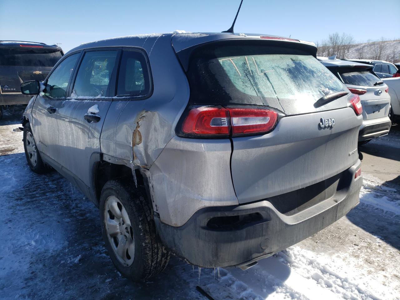 Photo 3 from auction – 2014 JEEP CHEROKEE S with VIN 1C4PJLABXEW104514