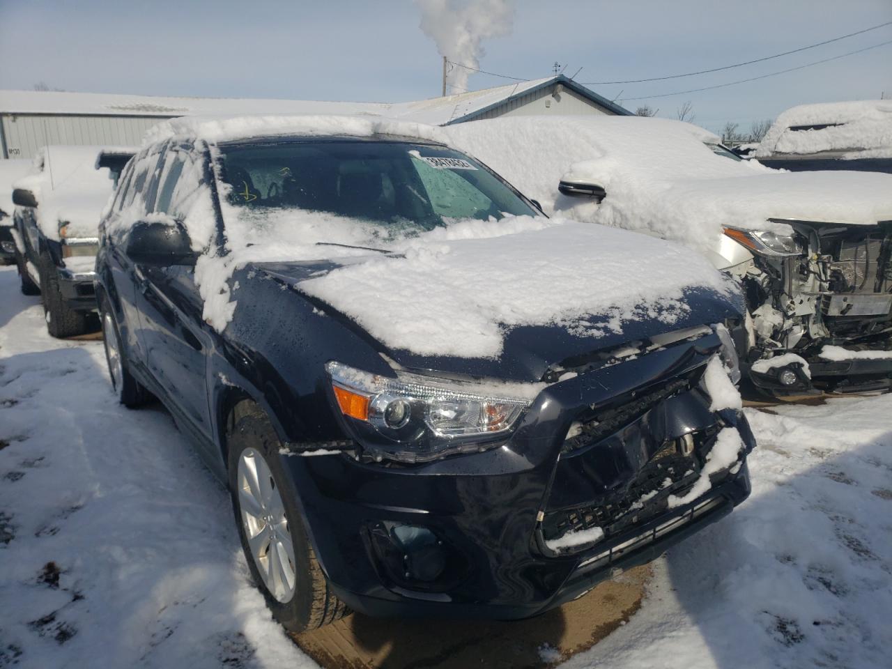 MITSUBISHI OUTLANDER 2015 with VIN 4A4AP3AU4FE019867 - Photo from auction