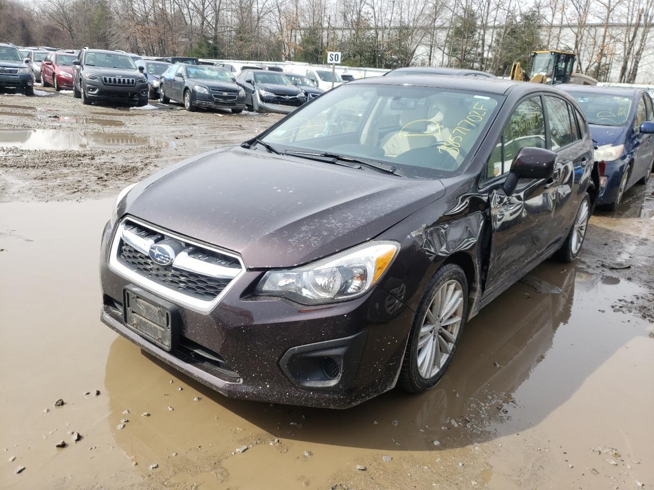 Photo 2 from auction – 2013 SUBARU IMPREZA PR with VIN JF1GPAD64DH857885