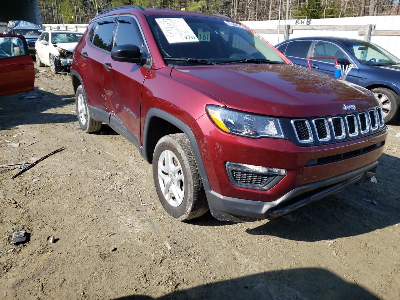 JEEP COMPASS SP 2020 с VIN 3C4NJDAB0LT254972 - Фото с аукциона