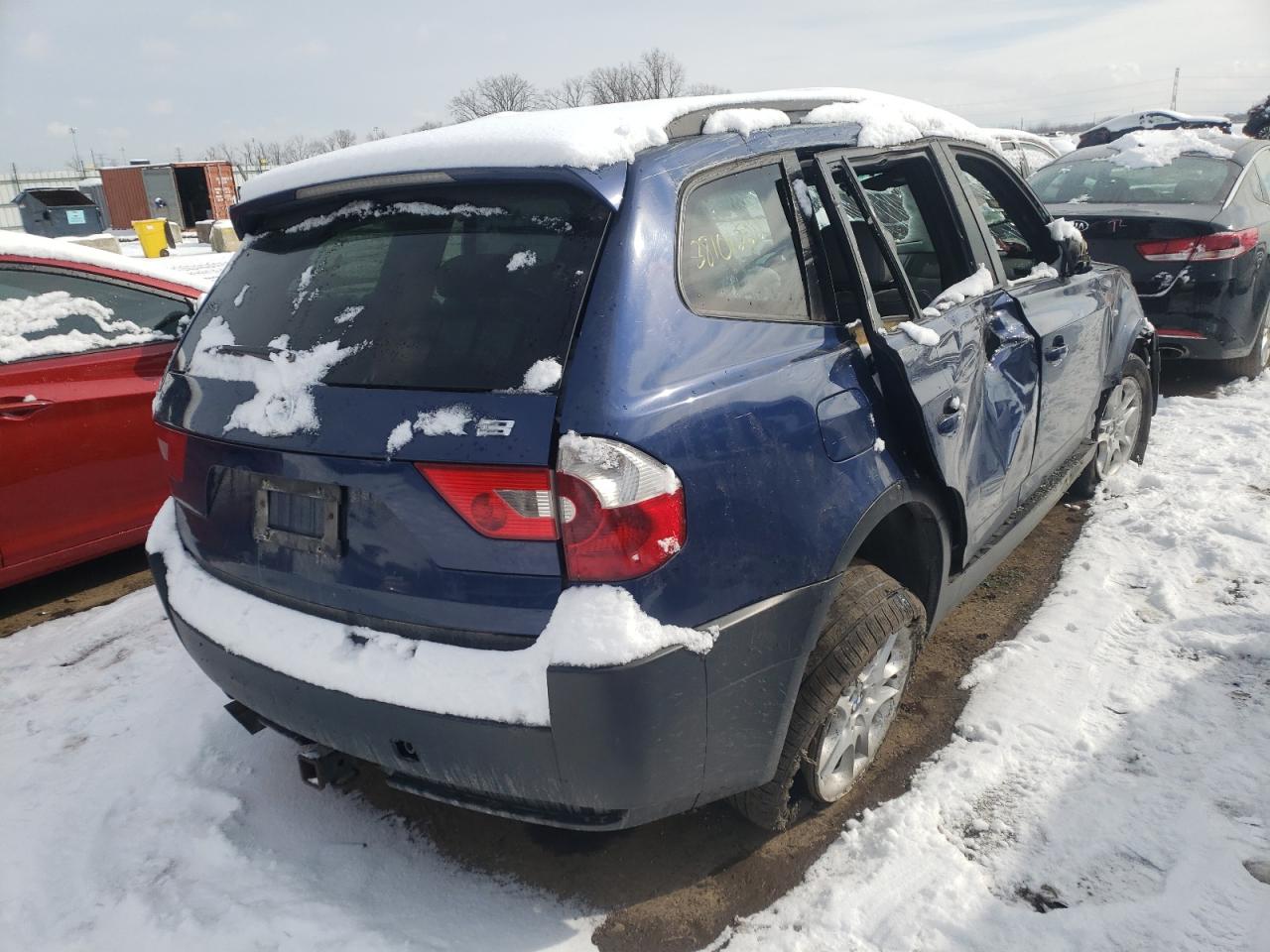 Photo 4 from auction – 2004 BMW X3 2.5I with VIN WBXPA734X4WC41348
