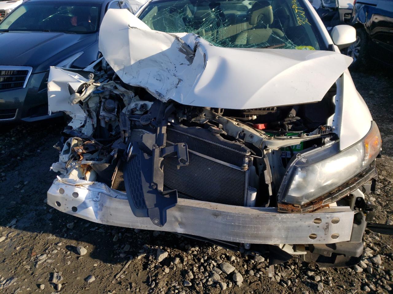 Photo 7 from auction – 2012 HONDA CIVIC EXL with VIN 2HGFG3B07CH513560