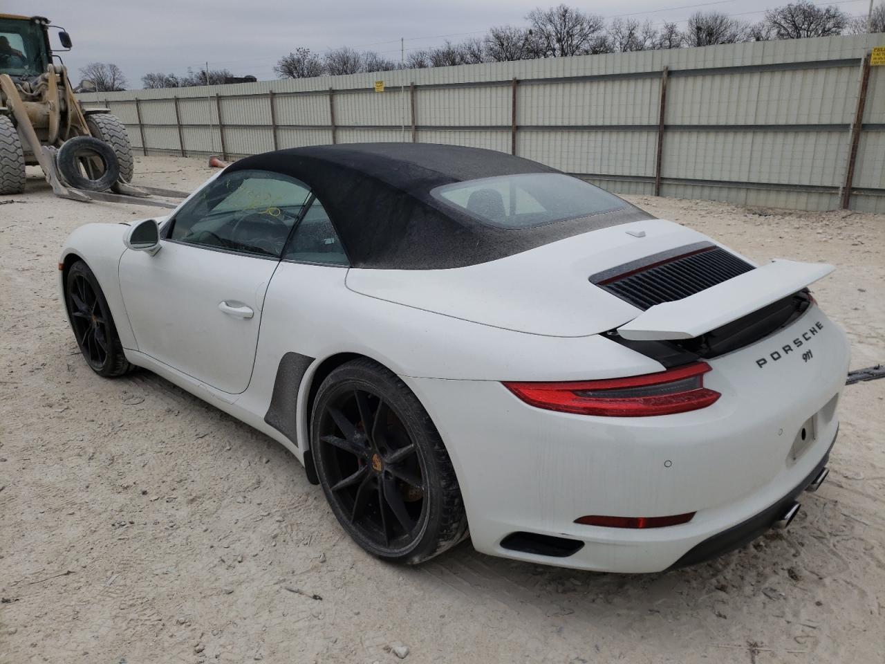 Photo 3 from auction – 2017 PORSCHE 911 CARRER with VIN WP0CB2A90HS155034